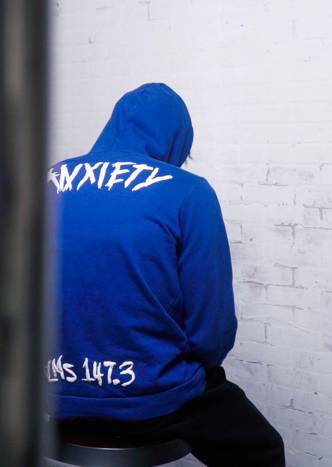 Blue Anxiety Hoodie