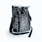 Black Leather Backpack